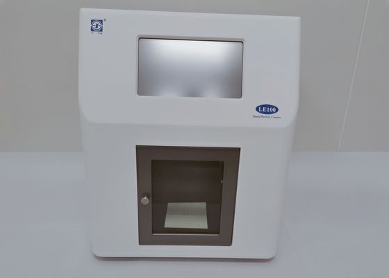 LCD Color Touch Screen  Liquid Particle Counter For Industrial Applications
