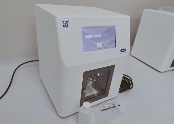 LCD Color Touch Screen  Liquid Particle Counter For Industrial Applications