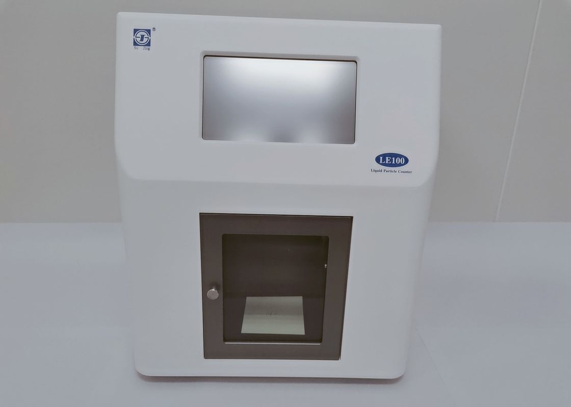 LCD Color Touch Screen  Liquid Particle Counter For Industrial Applications