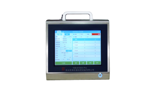 Καλή τιμή. Y09-5100X 316L Ατσάλι Pro Laser Air Particle Counter στο Φαρμακευτικό Εργοστάσιο σε απευθείας σύνδεση